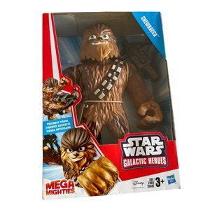 Disney Star Wars Galactic Heroes Mega Mightiest Chewbacca 10-Inch Action Figure